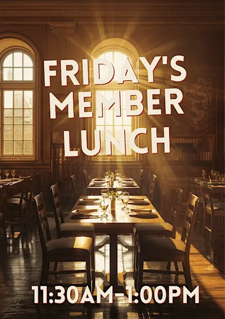 FFOM Members Lunch - Sept 25th