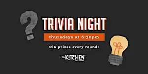Trivia Night - Thursdays at 6:30pm
