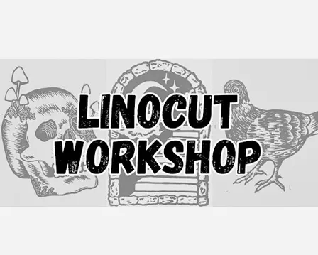 Linocut Workshop with @ReinPress