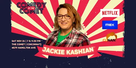 Comedy At The Comet | JACKIE KASHIAN