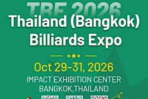 Thailand (Bangkok) Billiards Expo 2026