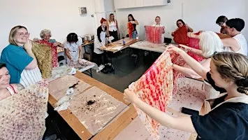 Botanical dyed Silk Scarf Workshop