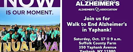 Walk to End Alzheimer's - Yaphank