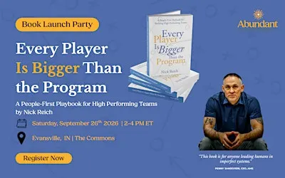 Every Player is Bigger Than The Program - Book Launch Party | Evansville