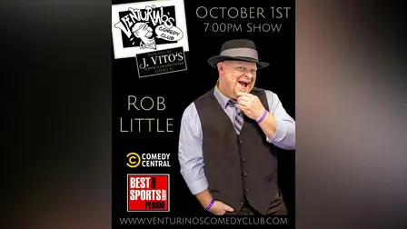 Rob Little at Venturino's Comedy Club!
