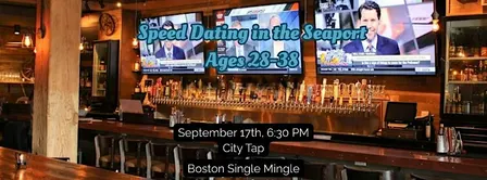 Speed Dating In The Seaport! Ages 28-38, 1 Drink Included