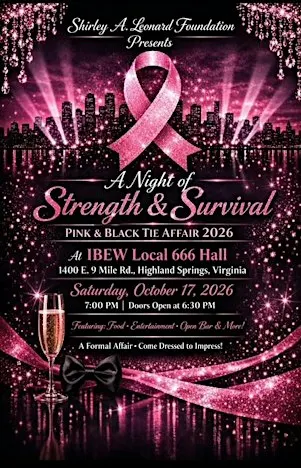 Pink and Black Tie Affair: Pink & Powerful - A Night of Strength & Survival
