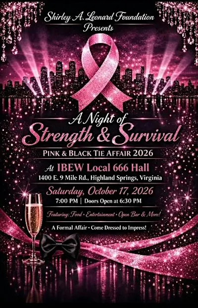 Pink and Black Tie Affair: Pink & Powerful - A Night of Strength & Survival