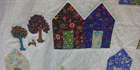 Intermediate Quilting - Winter Village Quilt