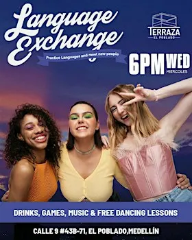 Toucan's Language Exchange - Games, Conversation & Salsa · Free
