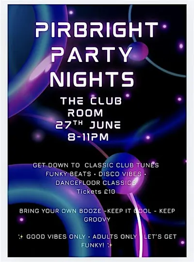 Pirbright Party Night
