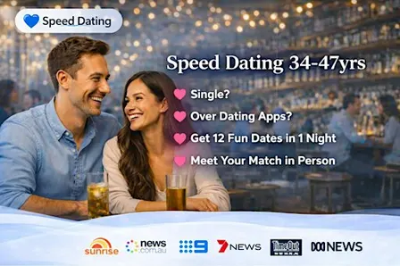 Melbourne Speed Dating for 34–47years Singles Event | Speed Dating Social