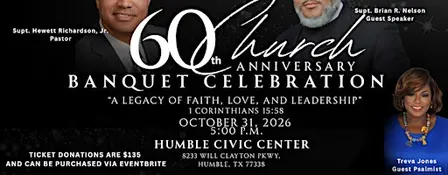 Emmanuel Church of God in Christ 60th Church Anniversary Banquet