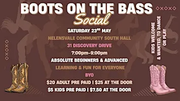 Boots on The Bass Line Dance Social