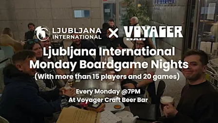 LJUBLJANA INTERNATIONAL MONDAY BOARD GAME NIGHTS