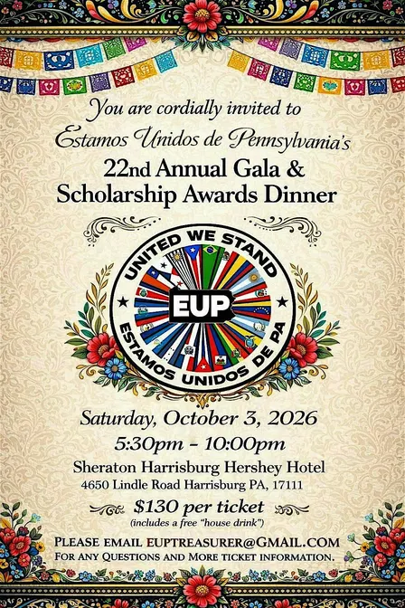 Estamos Unidos de PA's Annual Gala
