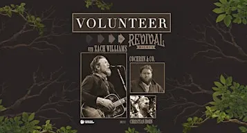 FH VOLUNTEER - Zach Williams Tour / Cincinnati, OH