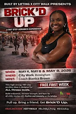 BRICK'D UP HIIT STEP AEROBICS X CITY WALK BHAM