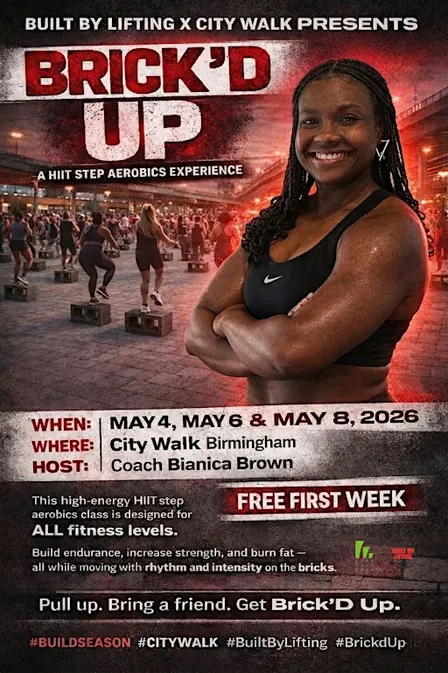 BRICK'D UP HIIT STEP AEROBICS X CITY WALK BHAM