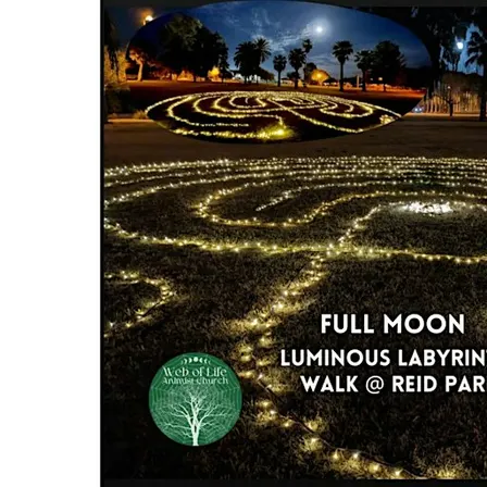 Full Moon Luminous Labyrinth Walk at Reid Park -Tucson