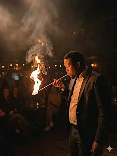 Inferno Magic: Fire-Eating & Illusion Show with Pro4ecy