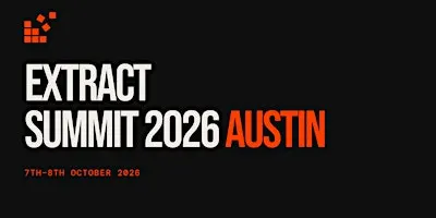 Web Data Extract Summit 2026 | Austin