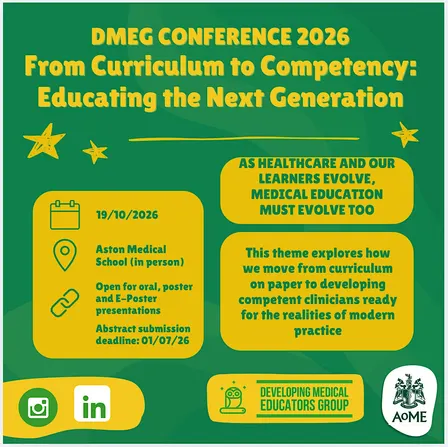 DMEG 2026 Conference