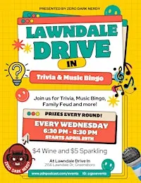 Lawndale Drive In Trivia and Game Night