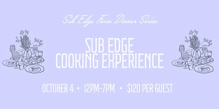 Sub Edge Cooking Experience
