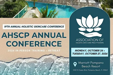 Association of Holistic Skincare Practitioners Annual Conference