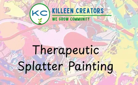 Therapeutic Splatter Painting