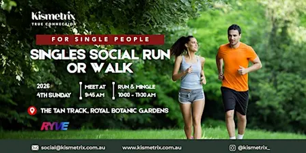 Sep 27 | Kismetrix Social Run/Walk + Coffee - The Tan - Botanical Gardens