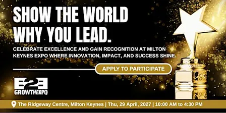 Milton Keynes B2B Growth Expo 2027 | Nominating Your Business For An Award