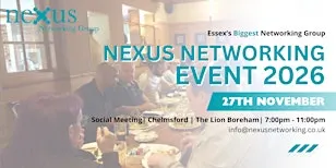Social Meeting - Chelmsford - The Lion Boreham