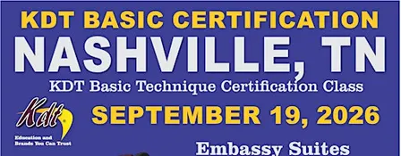 BASIC CERTIFICATION SEMINAR - SEPTEMBER 19, 2026- NASHVILLE, TN (ONE DAY)