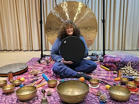 Healing Sound Bath with Raye Andrews