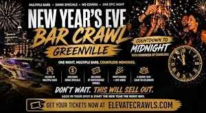 New Years Eve Bar Crawl - Greenville