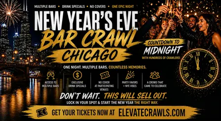 The Official New Years Eve Bar Crawl - Chicago ( Wicker Park )