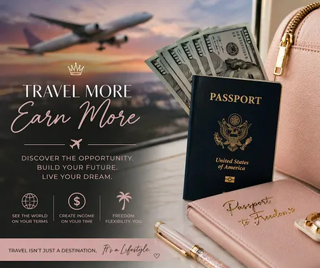 Turn your love for Travel into an Income Stream no experience needed