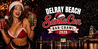 Delray Beach SantaCon Bar Crawl 2026