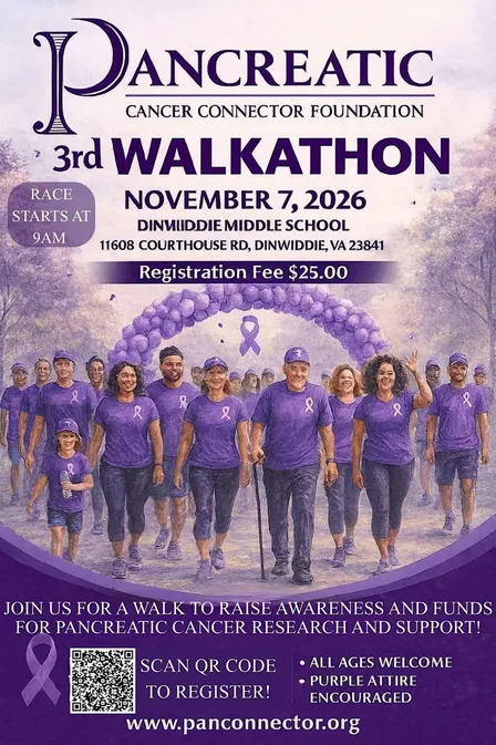 Pancreatic Cancer Connector Foundation 3rd  Walkathon