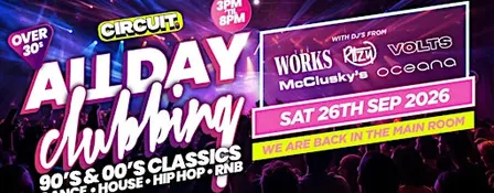 Kingston Over 30's All Day Clubbing