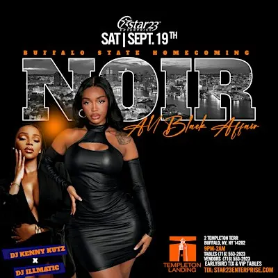 NOIR: The All Black Affair | Buffalo State Homecoming 2026