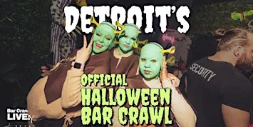 Detroit Official Halloween Bar Crawl 2026 By Bar Crawl LIVE!