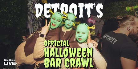 Detroit Official Halloween Bar Crawl 2026 By Bar Crawl LIVE!