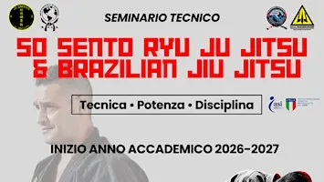Seminario Tecnico di Sō Sentō Ryū Jū Jitsu e Brazilian Jiu Jitsu