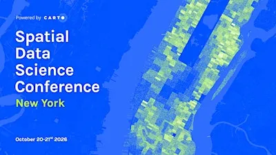Spatial Data Science Conference New York 2026
