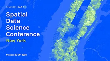 Spatial Data Science Conference New York 2026