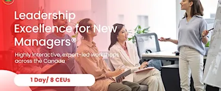 Leadership Excellence 1 Day Training for New Managers in Edmonton