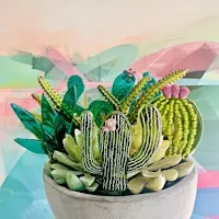 Fused Glass Cactus & Succulent Pot Workshop